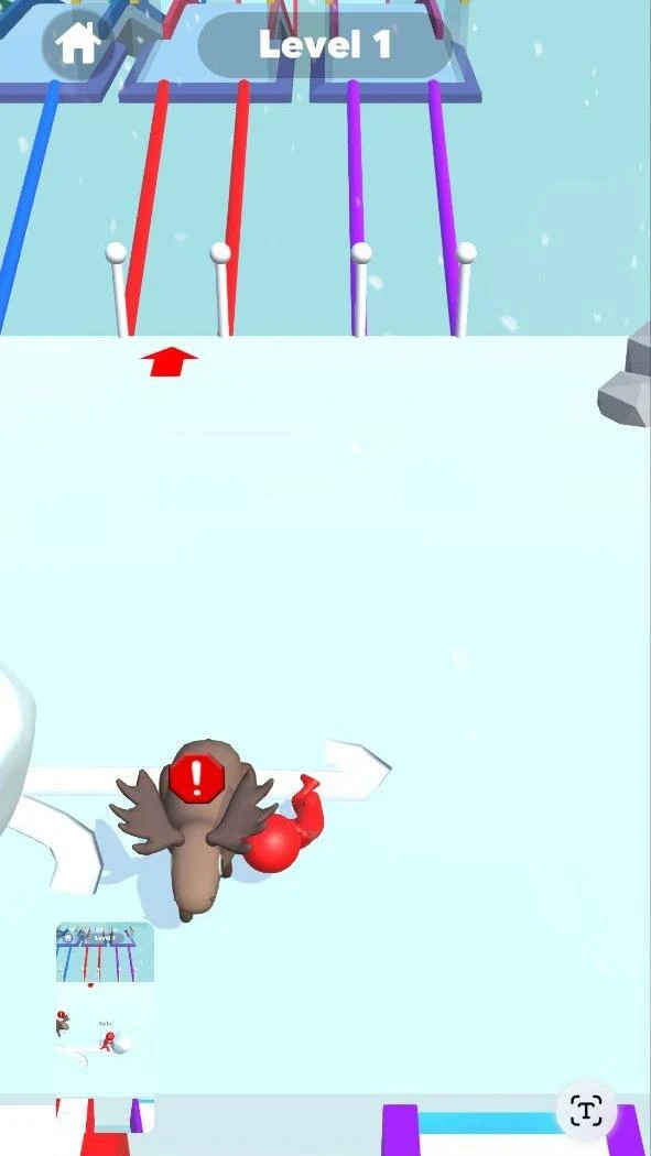 Snow Race 3D: Fun Ball Racing screenshot